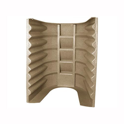 Wellcraft 2062 polyethylene egress window well 5 step Sandstone color