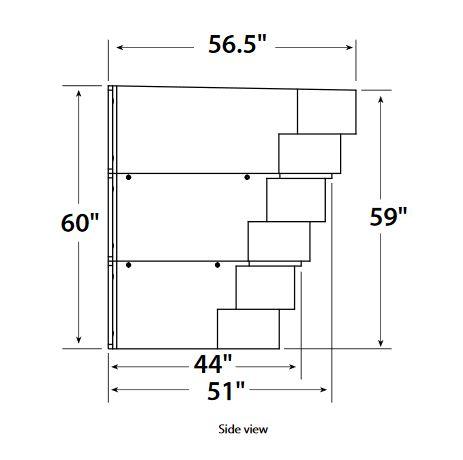 Egress Window Well - Wellcraft 6700 - 76.5