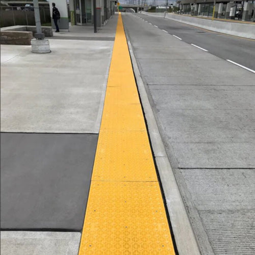 Tactile Warning Plate - ADA Compliant